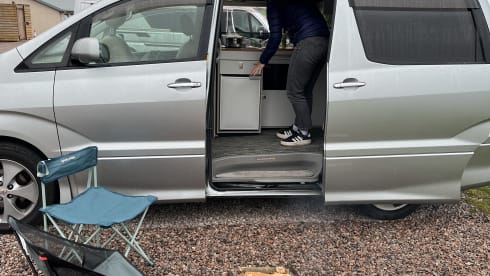 Alfonso – 2 berth Toyota campervan from 2006