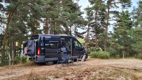 Black Rhino – Compact (5m41) Hobby K55, Automatic 150pk Fiat Ducato, with all the luxury