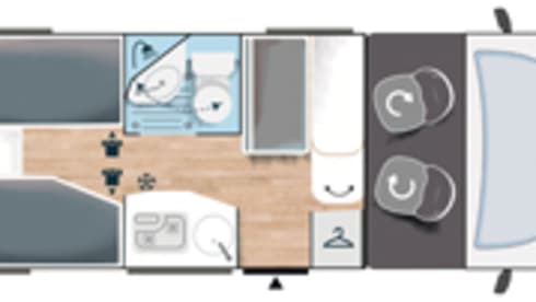 Mobile-Home – 3p Ford semi-integrated from 2023