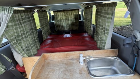 Masha – Meet Masha! Our 2 berth Toyota campervan L