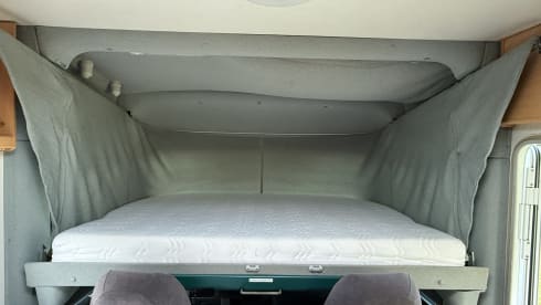Roby – Our beautiful 3-person Fiat Weinsberg integral camper