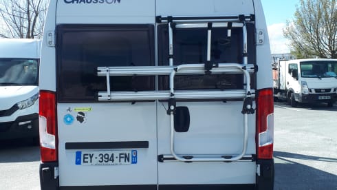 5P ingerichte bestelwagen