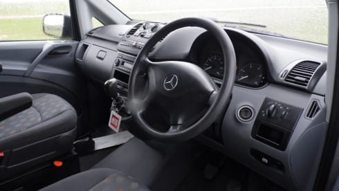 Dougal – 4 berth Mercedes-Benz Campervan from 2010