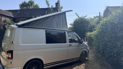 4 berth Volkswagen campervan from 2009