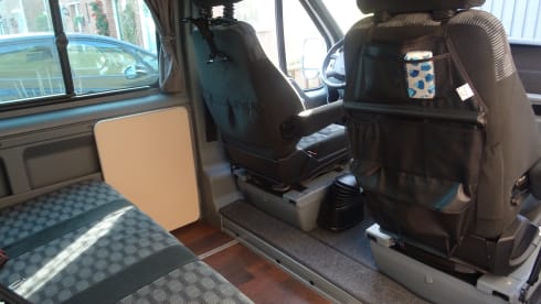 Ford Nugget Westfalia with pop-up roof