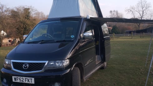 BARGAIN BONGO GAS CONVERSION  HIRE IN STAFFORD FREE TOILET TENT AND PORTA L