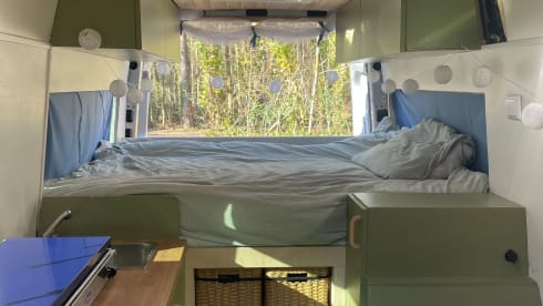 Bertha – Self-built Camper for 2 people