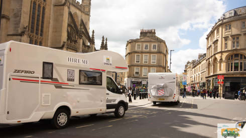 Roller-Team-Nische mit 6 Schlafplätzen ab 2023