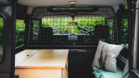 Waffle – Land Rover Dachaufbau mit 2 Schlafplätzen, Baujahr 2000