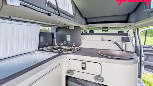 "Kip" Nugget – Ford "Kip" Nugget campervan from 2024, for the ideal holiday! 