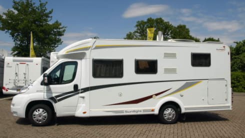 Sunlight T67 – Carefree and Super Luxury camper for 2-4 people