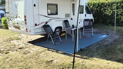 Fleurette – 4 p. Citroën from 2009 with google TV chromecast, mifi router