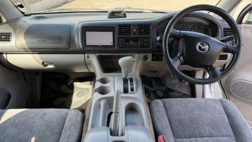 4 berth Mazda campervan from 2017