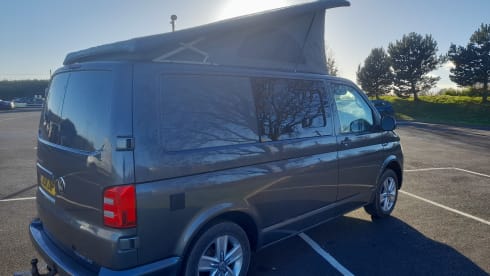 4 berth Volkswagen campervan from 2018