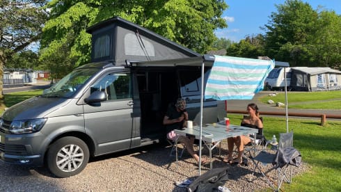 4 berth Volkswagen campervan from 2019
