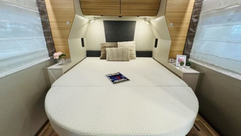 4p luxury Dethleffs with air conditioning and towbar from 2019