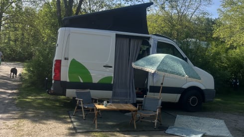 3-seater Volkswagen bus from 2012