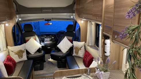 Freedom – Perfect sized, well equipped  2 berth motorhome