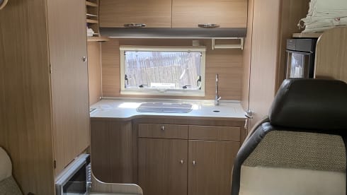4 berth Adria Mobil alcove from 2013