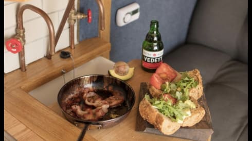 3 berth Fiat campervan from 2016