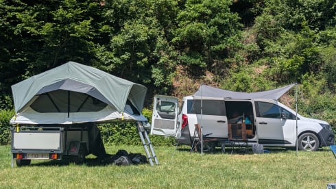 Buitenbende – Off-grid mini camper - 2024 - compact and maneuverable