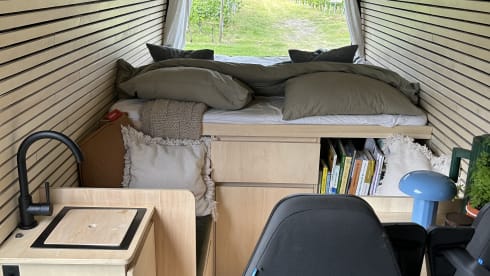 Volkswagen gezinscamper (volledig uitgerust) – 4-seater Volkswagen bus from 2016