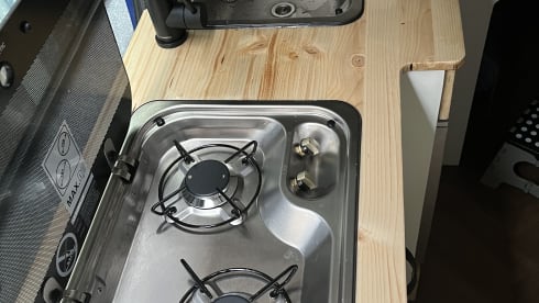 Ideal bus camper for adventure or family with children 