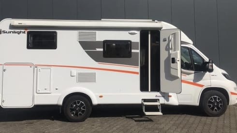 Sunlight T66 – 2p Fiat semi-integrated uit 2018