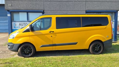 Lemon – Lemon Line – Ford Custom compact avec 4 couchages et énergie solaire de 430 W