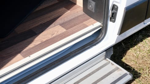 Atmospheric 4p Knaus Boxstar Family bus camper
