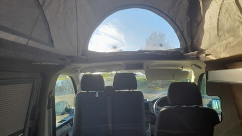 4 berth Volkswagen campervan from 2018