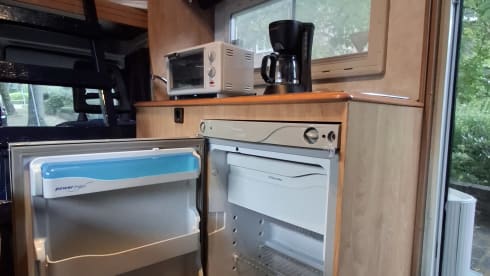jolie alcôve pour camping-car familial