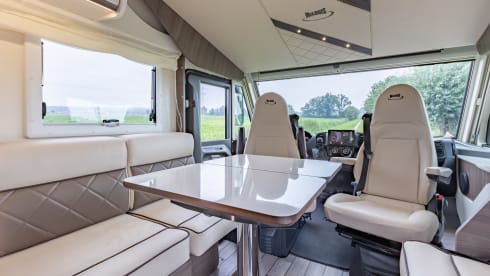 Luxury 4 p McLouis integral camper from 2023