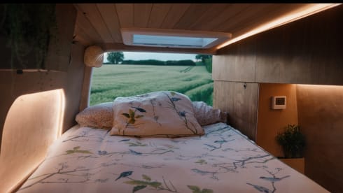 2-seater Volkswagen bus from 2018