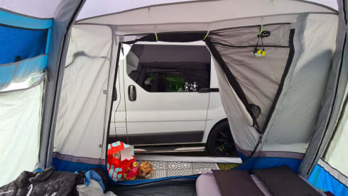VERN  –  2 Berth  Modern Vauxhall Vivaro Camper 