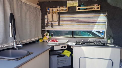 Noxolo ......"Lady of Peace" – 2/3 berth Versatile Campervan. Our Roadside room with a view.