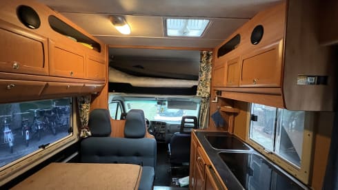 Captain Haddock – Stoer oude camper