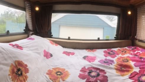 Oldtimer Hymer from 1986 for 4 persons