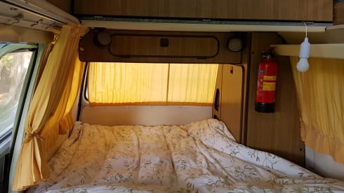 Nostalgic 2p Volkswagen T3 bus from 1982