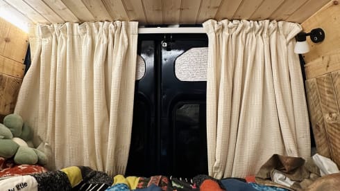 Bluey – Cosy Self-Built Camper Van for Your UK Adventures