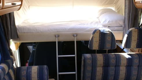 Kempurtje  – Hymer B544; 6 Personen extra komfortabler und kompletter Camper!