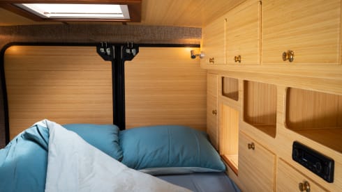 Two-person Citroen self-build camper