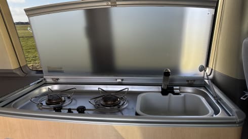 4-person Volkswagen California bus camper T5