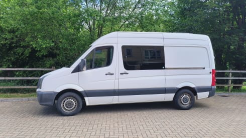 Scarper – 2 berth Volkswagen Crafter campervan from 2014
