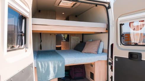 4 berth Weinsberg carabus campervan 