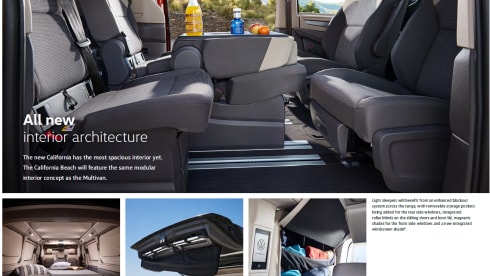 Camper Volkswagen a 5 posti letto dal 2026
