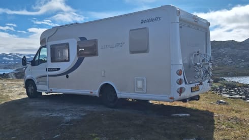 4p Dethleffs semi-integrated from 2006