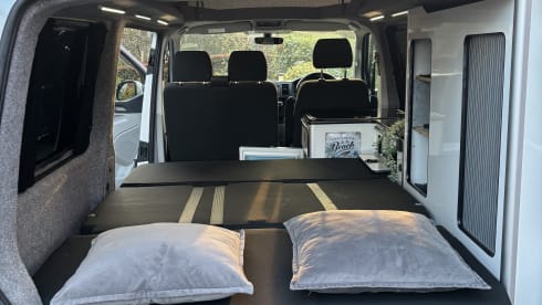 4 berth Volkswagen campervan from 2016