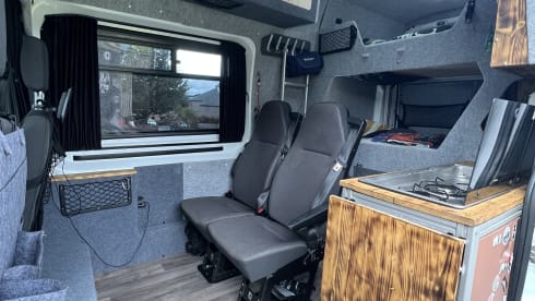 Gwendolyn – Camper Van for Scottish Adventures