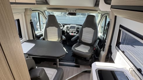 Adria campervan for 2 people